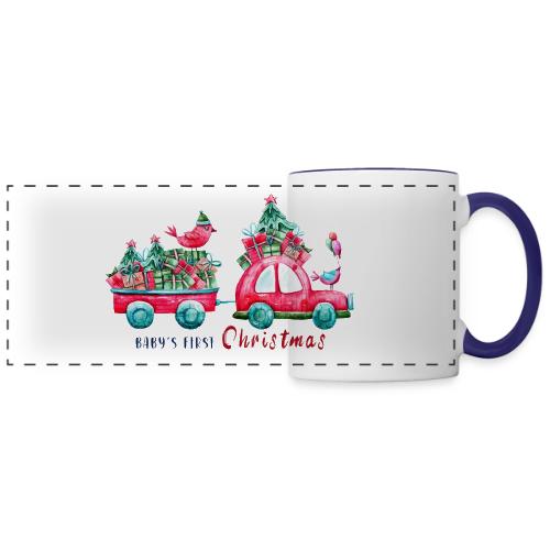Baby's first Christmas - Panoramic Mug