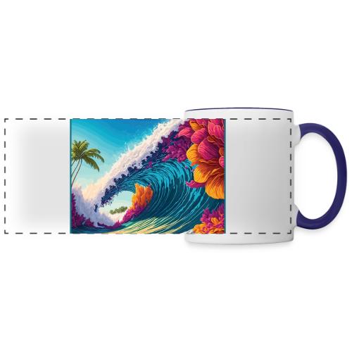 Giant Shore Pound Wave - Panoramic Mug