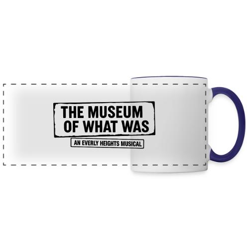 Museum of What Was Logo (Black) - Panoramic Mug