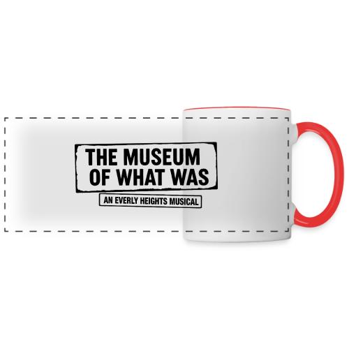 Museum of What Was Logo (Black) - Panoramic Mug
