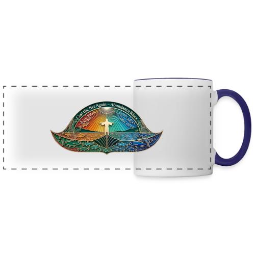 Easter Cast the Net Again T Shirt, abundance Gift - Panoramic Mug