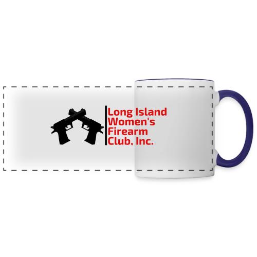 LIWFC Logo - Black and Red - Panoramic Mug