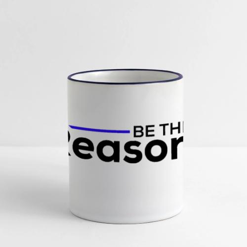 Be the Reason Logo (Black) - Panoramic Mug