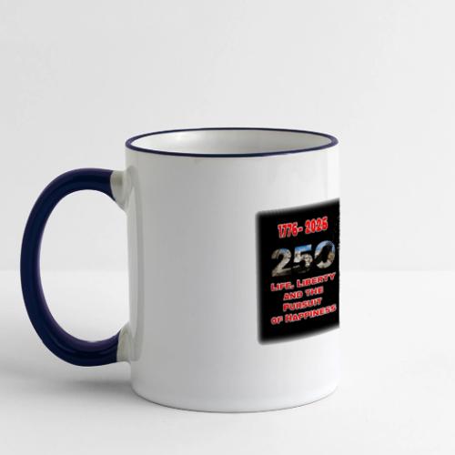 1776 - 2026 - 250 Years USA | Fireworks - Panoramic Mug