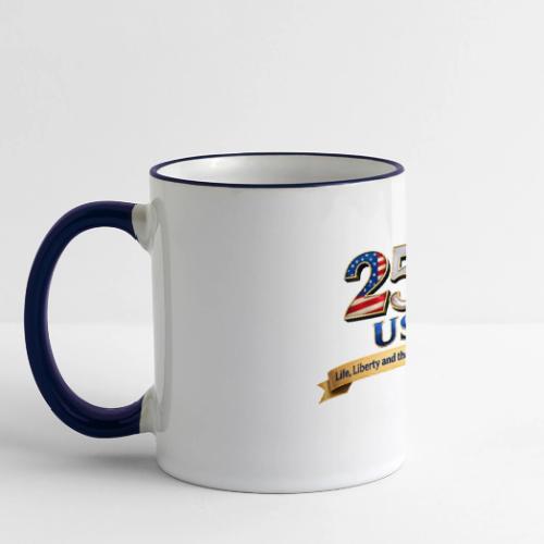 250 USA Liberty Banner - Panoramic Mug