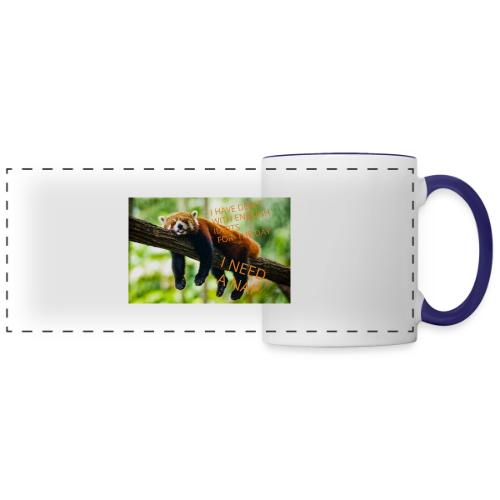 Fox napping meme - Panoramic Mug