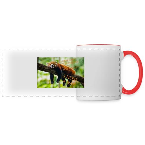 Fox napping meme - Panoramic Mug
