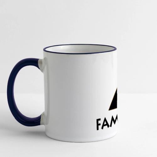 JALEJA FAMILY FIRST (BLACK PRINT) - Panoramic Mug
