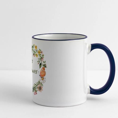 Little wildflower – Baby Shower Gift Bodysuit - Panoramic Mug