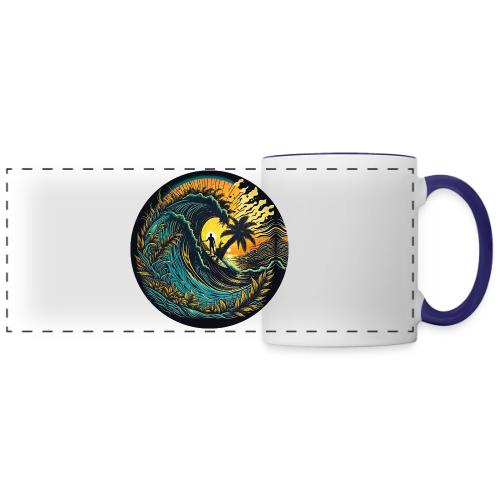 Sunrise Flower Barrel - Panoramic Mug