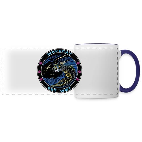 Wavecat Get Wet - Panoramic Mug
