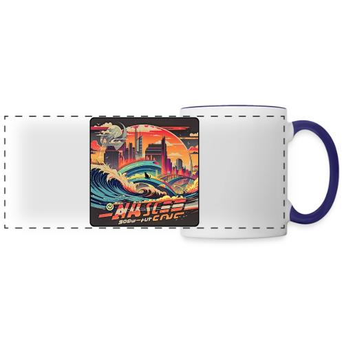 Wavecat City - Panoramic Mug