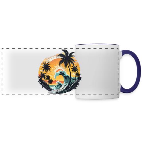 Sunshine Peak Waves - Panoramic Mug