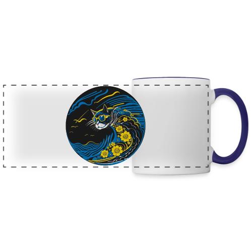 Wavecat Wave - Panoramic Mug