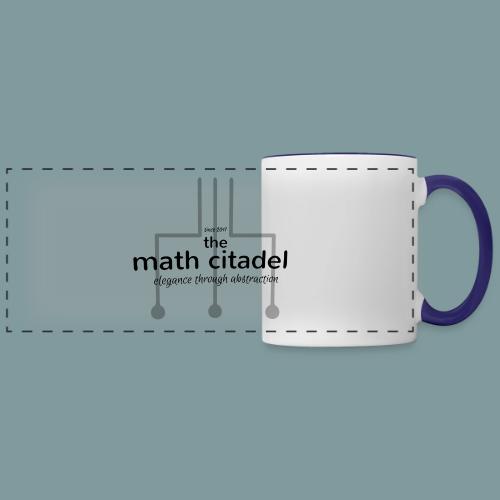 Abstract Math Citadel - Panoramic Mug