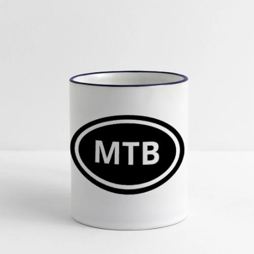 MTB Oval Logo - Panoramic Mug