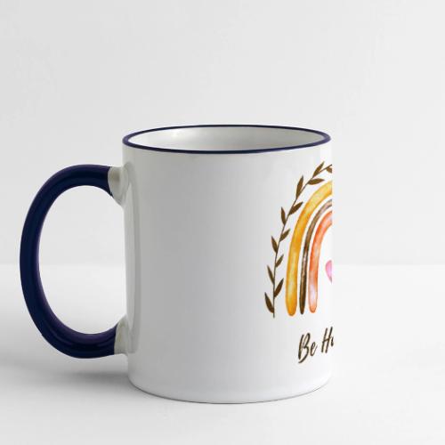 Be happy - Panoramic Mug
