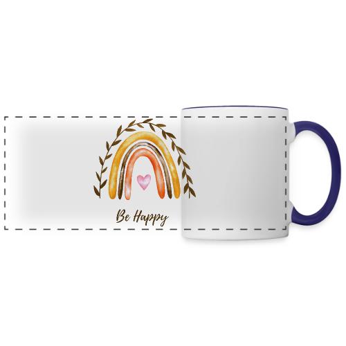 Be happy - Panoramic Mug