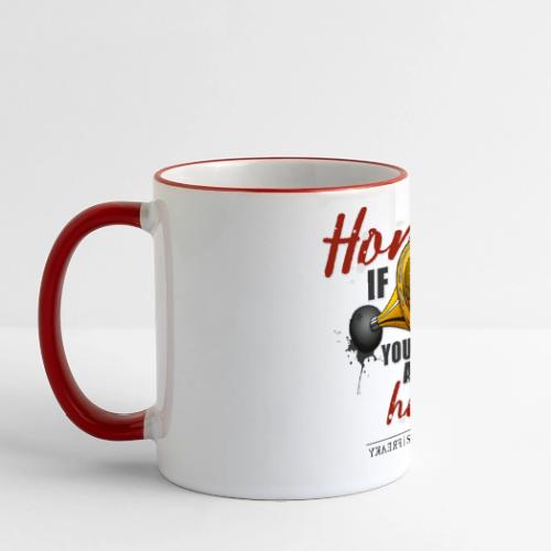Honk if you are horny - Panoramic Mug