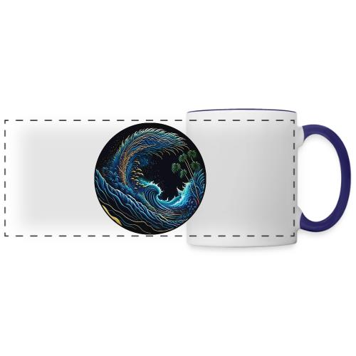 Leaf Wave - Panoramic Mug