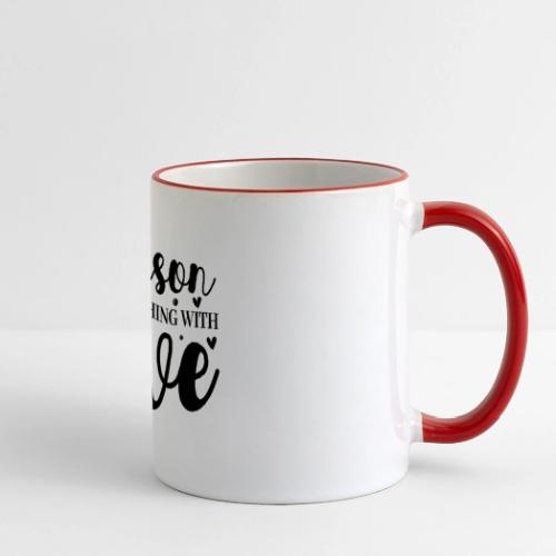 Season Everything with Love - Panoramic Mug