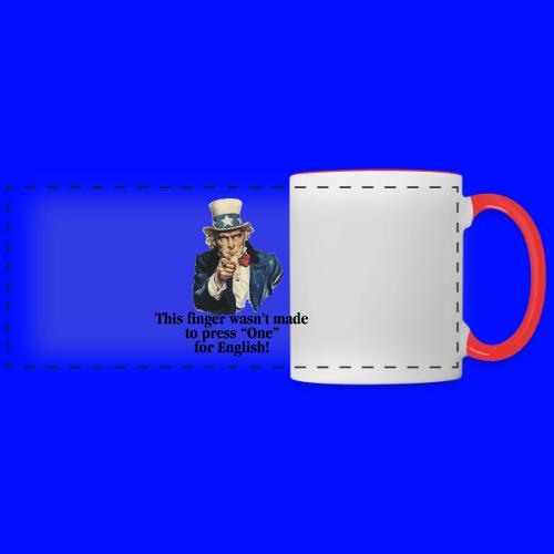 Uncle Sam - Finger - Panoramic Mug