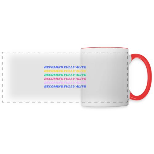 Becoming Fully Alive Multi Color - Panoramic Mug