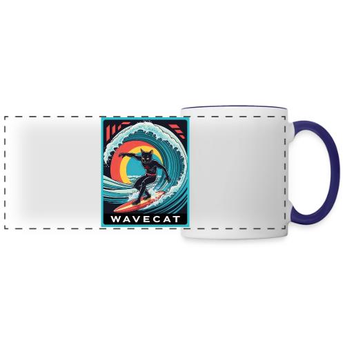 Wavecat Superhero - Panoramic Mug