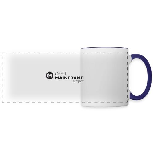 Open Mainframe Project - Black Logo - Panoramic Mug