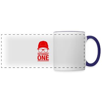 Jurgen Klopp The normal one - Panoramic Mug - white/cobalt blue - Front