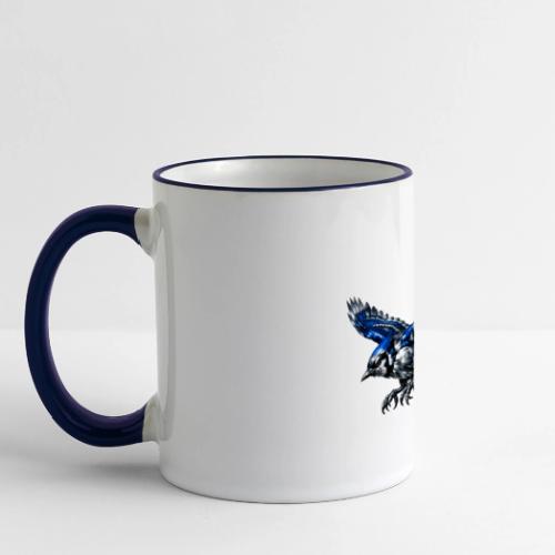 Silver Blue Jay Dive - Panoramic Mug