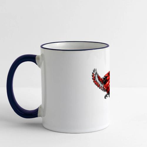 Cardinal in Flight - Panoramic Mug