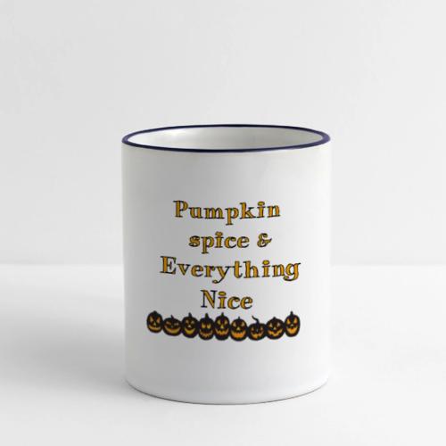 Pumpkin spice& everything nice - Panoramic Mug