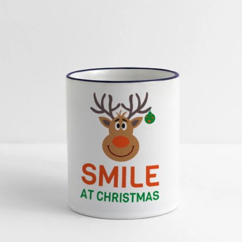 Christmas Reindeer Coffee Mug - Panoramic Mug