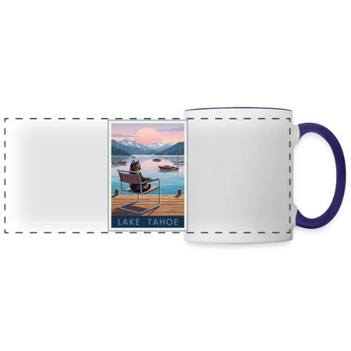 Lake Tahoe Boats - Panoramic Mug