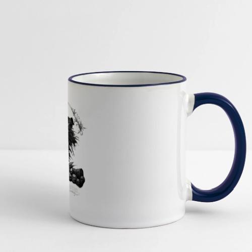 love and haunted - Panoramic Mug