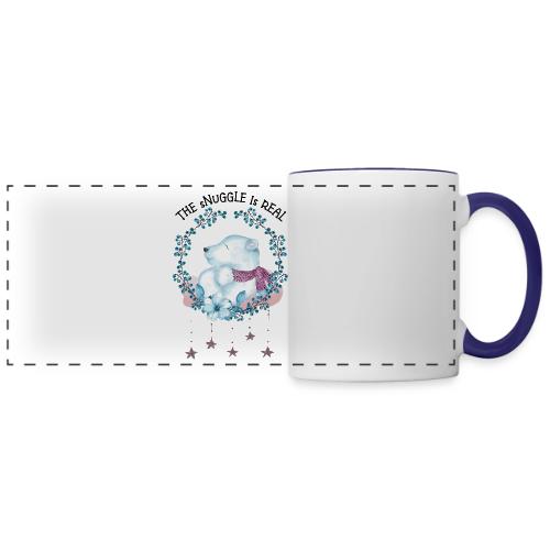 The snuggle is real - Panoramic Mug