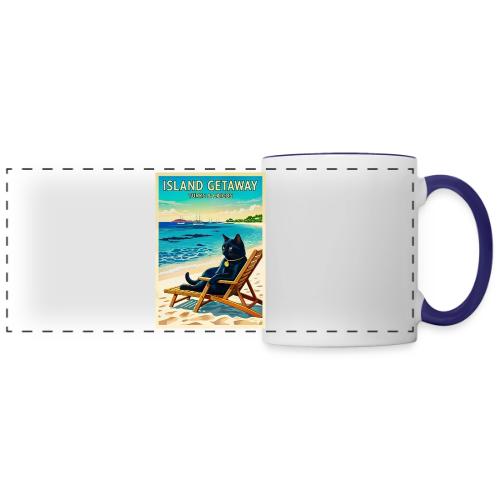 Caribbean Island Getaway - Panoramic Mug