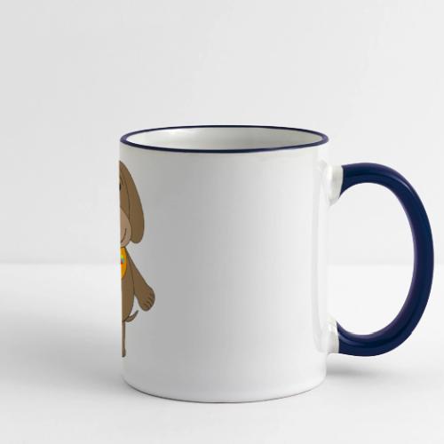 Friendly Baby Pup - Infant Wear and Coffee mugs - Panoramic Mug