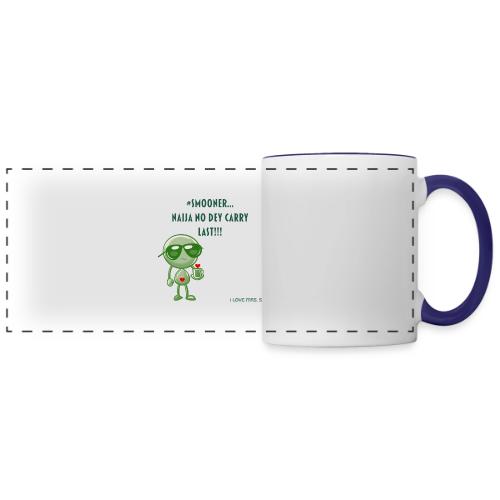 Smoon City | Naija No dey Carry Last | I love Mrs. - Panoramic Mug