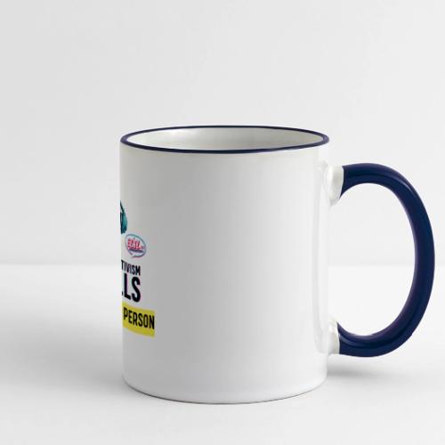 Collectivism Kills Transparent -black font - Panoramic Mug