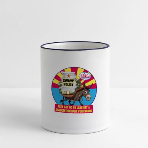 JUST SAY NO TO LOBBYIST MULES - Panoramic Mug