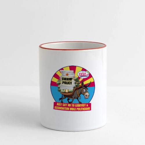 JUST SAY NO TO LOBBYIST MULES - Panoramic Mug