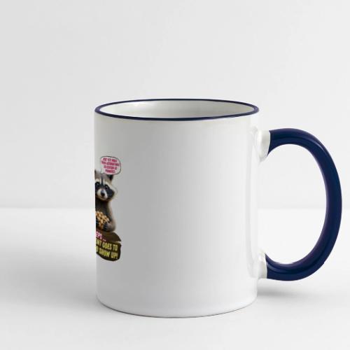 Freedom Squirrel and Raccoon - Panoramic Mug