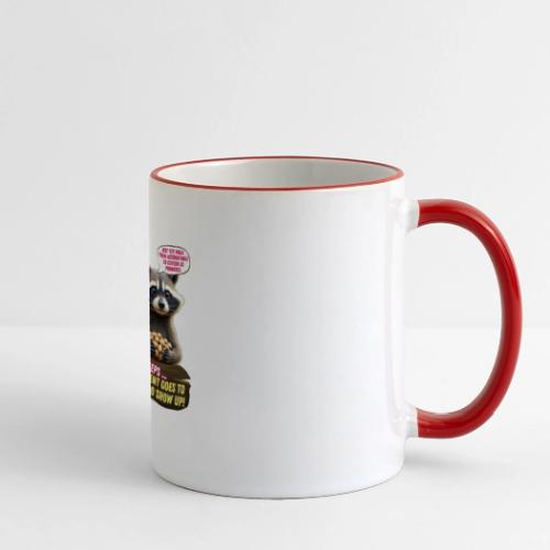 Freedom Squirrel and Raccoon - Panoramic Mug