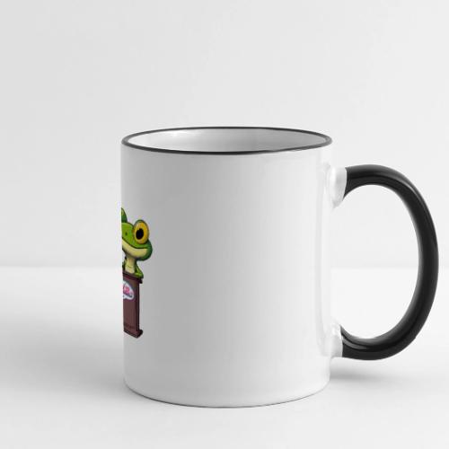 Public Comment Lizard Design - Panoramic Mug