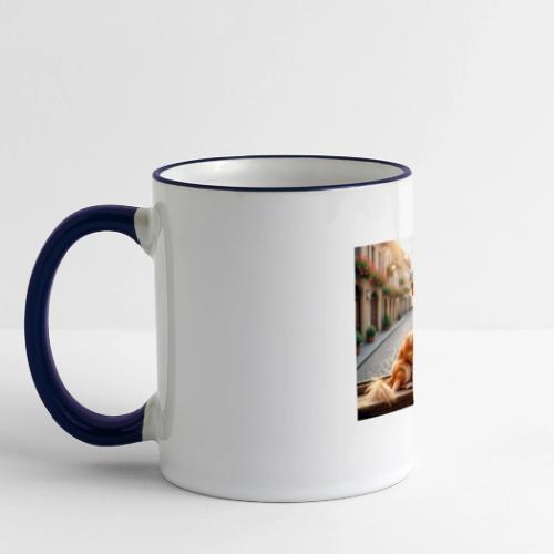 Morning coffee Chihuahua - Panoramic Mug