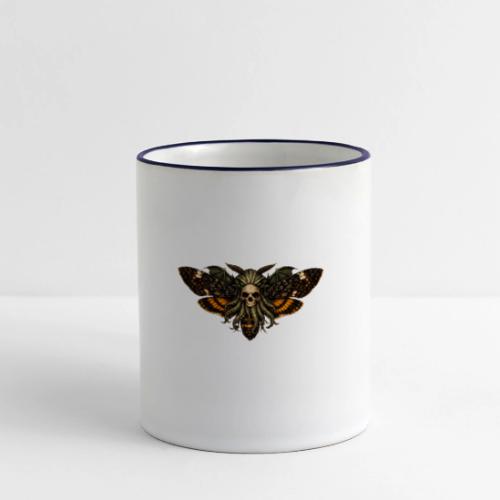 Cthulhu Moth Skull - Panoramic Mug