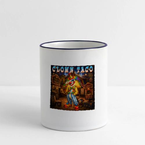 The Clown Taco Circus Humor Character - Panoramic Mug