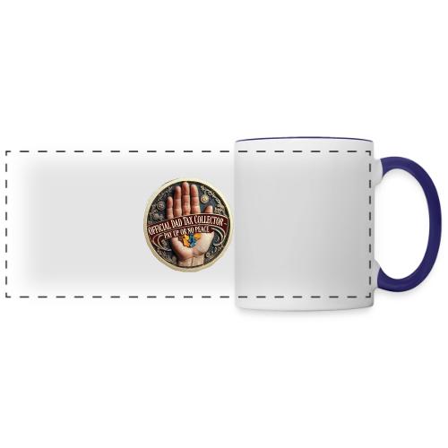 Dad Tax Collector Medallion T Shirt - Panoramic Mug